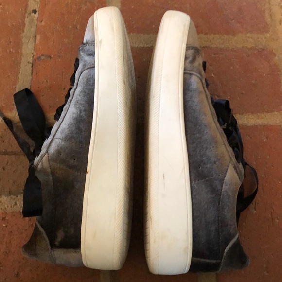 silver velvet STEVE MADDENS - Picture 2 of 3